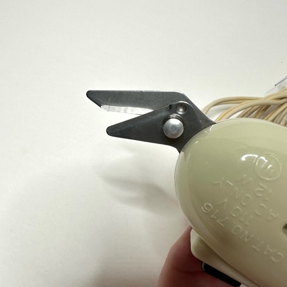 Vintage Dritz Electric Scissors 716 Made In U.S.A. 110V 12W AC Works - Picture 3 of 5